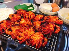 -喜儿家铁网烤章鱼(弘大店)