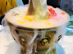水果三拼-老佛爷铜炉蛙锅(海岸城店)