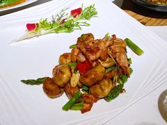 香煎口蘑脆爽肉-周三的情书花园餐厅(江北店)