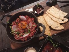 牛肉塔塔-Goose Island Brewhouse鹅岛精酿啤酒酿造工坊餐厅