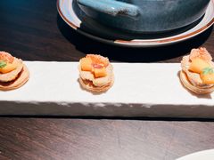酥皮鹅肝配鲜无花果酱-庐灶江南·江南菜·四合院Bistro(东直门雍和宫·原华侨宾馆店)