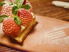 草莓芝士华夫饼-娜娜家·Nana's restaurant(国金汇店)