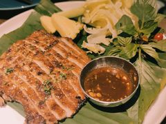 蜜糖炭烧猪颈肉-星叶·东南亚料理(宁波万象汇店)
