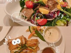 烤阿根廷牛肉配时令鲜果混合蔬菜-Deer Park鹿园西餐(仁恒置地广场店)