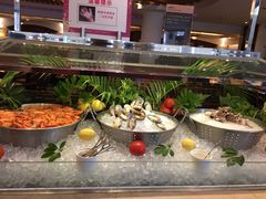 自助取餐区-东莞塘厦三正半山温泉酒店·沙利文西餐厅