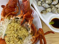 蒜蓉蒸波士顿龙虾-强记龙虾钳(定安里店)