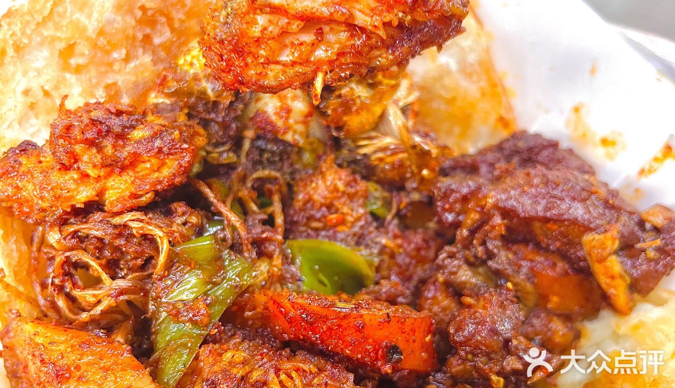 🆘‼️炸串夹馍原来真的这么好吃🥹