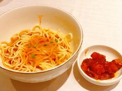 麻酱拌面配炒酱-Yan Ting 宴庭中餐厅(上海静安瑞吉酒店)