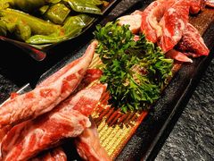 和牛肋条-赤铁扒拉锅·烤串·烤鸽子