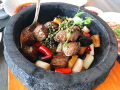 澳洲牛肉粒-悦轩中餐厅·高空江景·杭州柏悦酒店