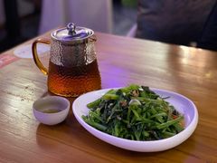 泰式虾酱空心菜-曼泰·泰餐(江南环球港店)
