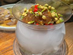 横县茉莉花拌海蜇-桂小厨广西菜(万象城店)