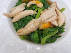 捞汁鲜虾豌豆尖-功德林素菜饭庄(前门店)