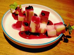 蓝莓山药-院里汤包·虾汤包青岛菜(辽源路店)