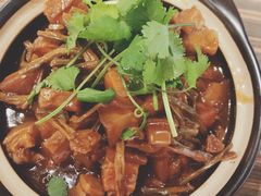 干刀豆烧肉-巴蜀风情(西溪欢乐城店)