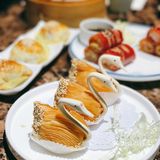 广式招牌点心之一，个大皮薄