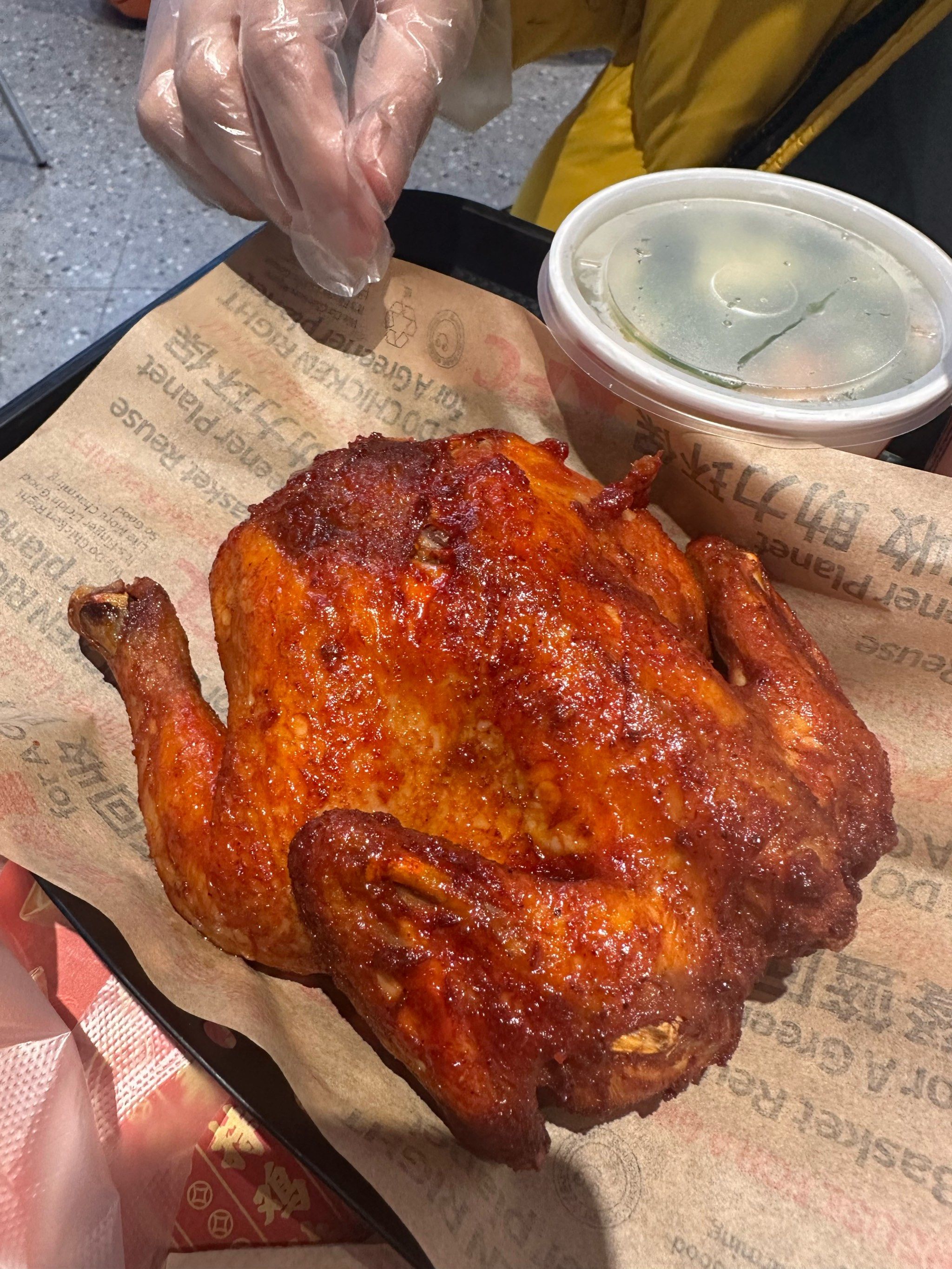 不会吧我的天呐!肯德基的炸全鸡太好吃了吧!