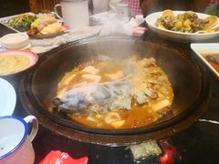 铁锅炖松花鱼-粗粮人家(簋街店)