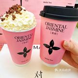 在杭州中心也喝到了茉莉奶白～