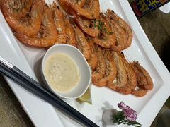 铁板煎活虾-富黎华海鲜大酒楼(正大广场店)