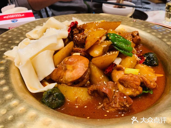 天山传奇(奥体店-天山乌梅大盘鸡-菜-天山乌梅大盘鸡图片-苏州美食