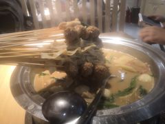 香菜丸子-杨翔豆皮涮牛肚(万和城店)