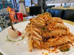 椒盐濑尿虾-濠江渔港酒楼(湾仔海鲜街，会展中心店)