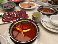 番茄锅底-围炉夜话·潮汕卤水火锅(榕江店)