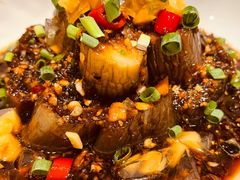烧海椒皮蛋拌茄子-眉州东坡(远洋未来广场店)