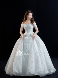 点击看大图 -艾拉·女王婚纱礼服馆