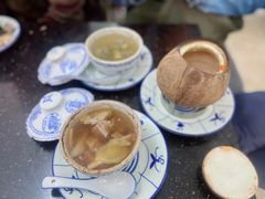 原只椰子炖走地鸡-達揚原味燉品(文明路店)