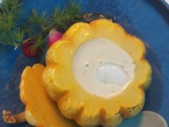 奶油雪贝南瓜汤-花开餐厅(环湖中路店)