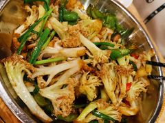 有机花菜-毛家饭店(南沙万达店)