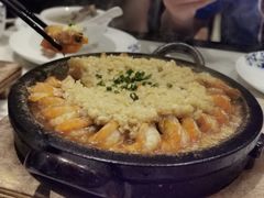 石板蒜蓉虾-小菜园新徽菜(合肥之心城店)