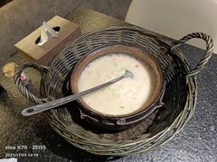 贝柱鲜虾粥-潮三爷砂锅焗海鲜·生腌·海鲜粥(朝晖店)
