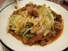 酥肉烩白菜-巴依老爷新疆美食(清华东门店)