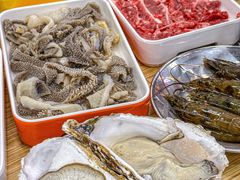-杨老板·海鲜集市火锅·鲜切牛肉(中防万宝店)