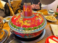 景泰蓝铜锅-庭院·冰煮羊·北京涮肉(西单店)
