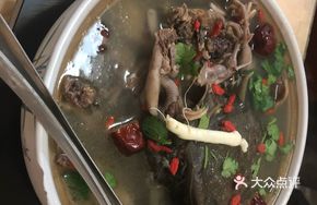 Softshell Turtle and Quail Pot