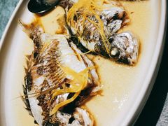 油盐焗立鱼-花城苑广府菜(侨鑫店)