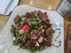 小炒黄牛肉-大山土菜(航华一村二街坊店)