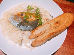 三文鱼培根意面-卡朋厨房(289艺术园区店)