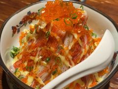 北海道火炙蟹肉爆丼饭-熊藏居酒屋(kkone店)