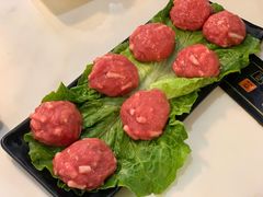 手锤牛筋丸（生）-三头牛·潮汕牛肉生蚝火锅 (夏湾店)