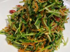 巧拌豆苗-四季民福烤鸭店(王府井灯市口店)