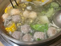 玉米萝卜汤底-嬷孙家潮汕牛肉火锅(北京路天河城店)