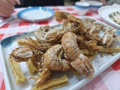 椒盐爬虾-李氏疙瘩汤·本地海鲜·老烟台菜(所城里店)