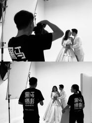 -黑马婚纱摄影