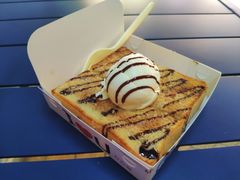 香草冰淇淋厚吐司-阿信厚吐司(曾厝垵店)