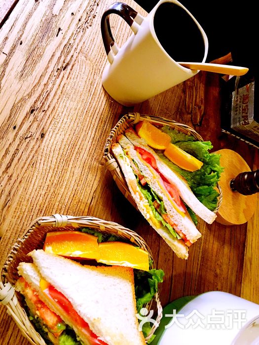 木本水原咖啡-鸡蛋三明治图片-三门峡美食-大众点评网